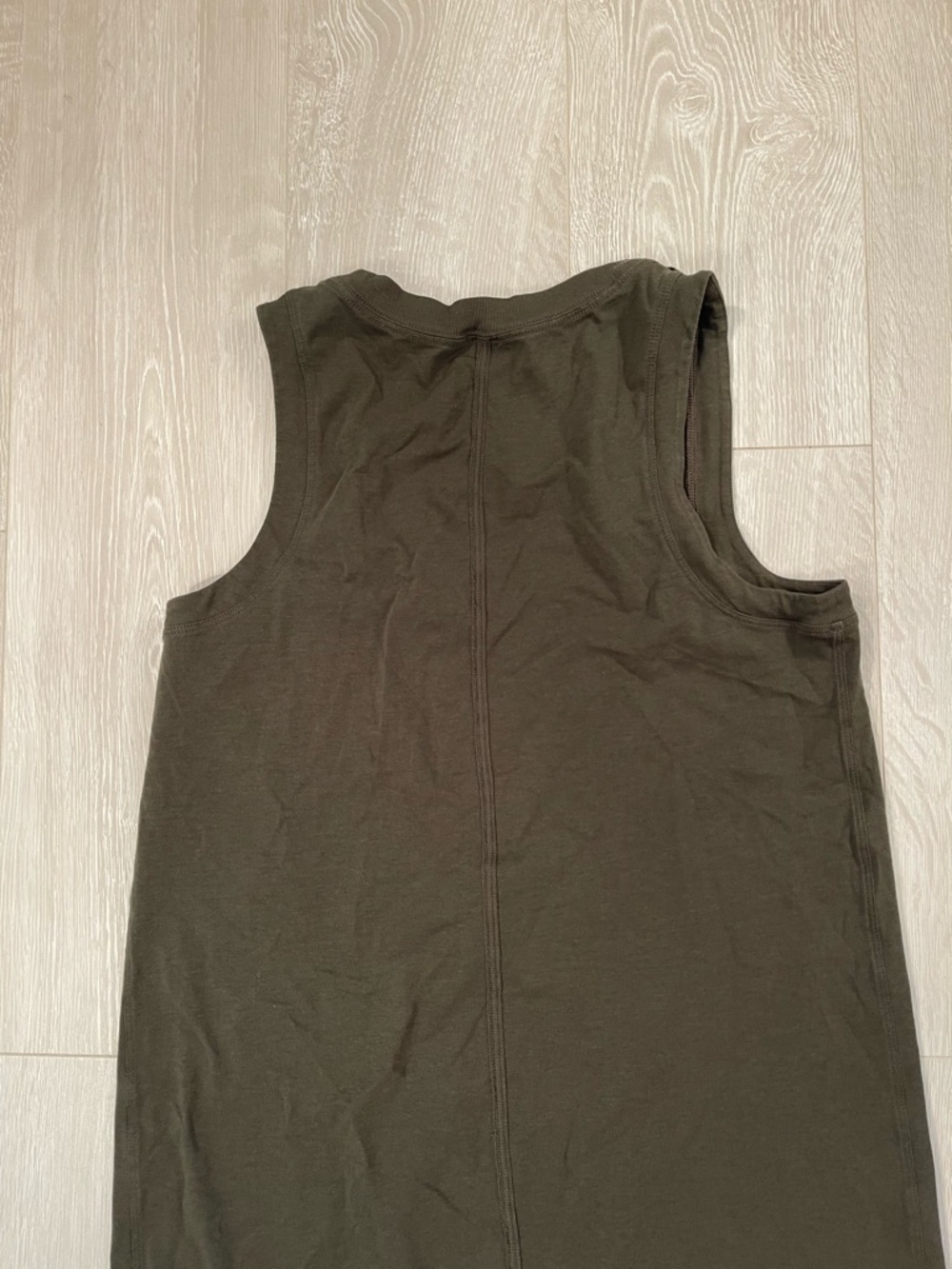 Lululemon All Yours Tank Maxi Dress Dark Olive Green size 8 fit - Picture 15 of 16